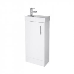 Essential Alaska 400mm Cloakroom Basin and Unit