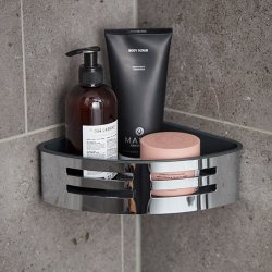 Miller Classic Corner Shower Tidy with Tray