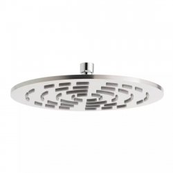 Vado Geometry 250mm Single Function Round Shower Head