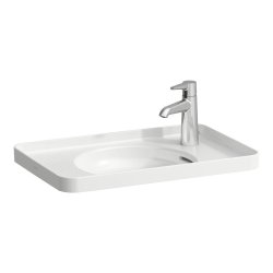 Laufen Val 550mm Left Hand Drop-In Basin - White