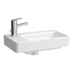 Laufen Pro S 470mm Cloakroom Vanity Unit with Open Right Hand Shelf - Matt White