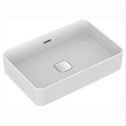 Ideal Standard Strada II 60cm Vessel Basin with Overflow, Clicker Waste & No Tap Holes