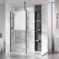 Roman Liberty 10mm 1157mm Clear Glass Wetroom Corner Panel