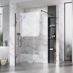 Roman Liberty 10mm 1057mm Clear Glass Wetroom Corner Panel