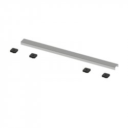 Purity Collection Level Access 1400 x 900mm Linear 600 Offset Drain Wetroom Tray