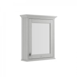 BC Designs Victrion 650mm Earl's Grey 1 Door Mirror Cabinet