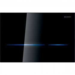 Geberit Sigma 80 Black Glass Touchless Infrared Flush Plate for Sigma 12cm Cistern