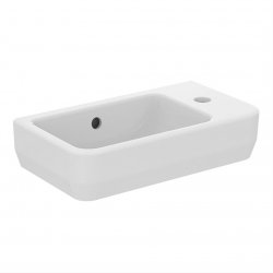 Ideal Standard i.life S Wall Hung 41cm 1 Door Matt White Guest Washbasin Unit