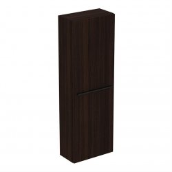 Ideal Standard i.life S 2 Door Compact Half Column Unit in Coffee Oak