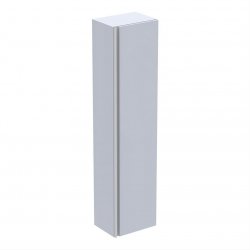 Ideal Standard Tesi Gloss Light Grey 40cm Tall Column Unit with 1 Door