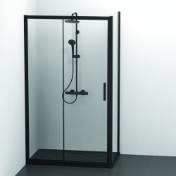 Ideal Standard Connect 2 Silk Black 900mm Side Panel