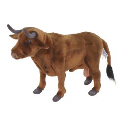 Soft Toy Bull by Hansa (40cm) 5828