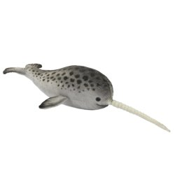 Soft Toy Narwhal by Hansa (43cm) 6137