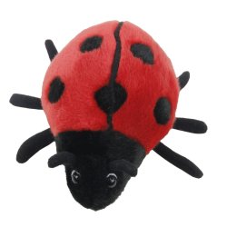 Soft Toy Ladybird, Bug by Hansa (17cm) 6547