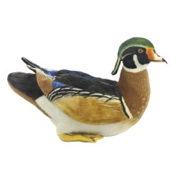 Soft Toy Wood Duck by Hansa (26cm) 8056