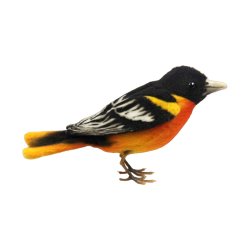 Soft Toy Baltimore Oriole by Hansa (13cm) L. 8333