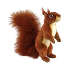 Soft Toy Red Squirrel by Hansa (19cm) 8407