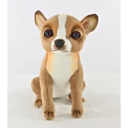 Soft Toy Dog Chihuahua by Hansa (15cm) 8422