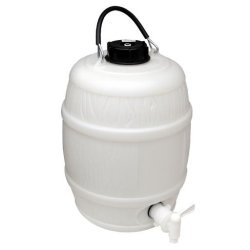 Home Brew Pressure Barrel 5G/25L with 2inch vent cap & bottom tap