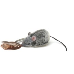 Soft Toy Grey Mouse by Hansa (9cm) 4827