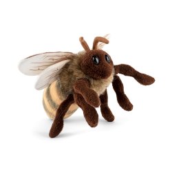 Soft Toy Honey Bee by Living Nature (18cm) AN670