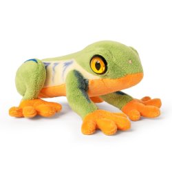 Soft Toy Red Eyed Tree Frog by Living Nature (33cm) AN717