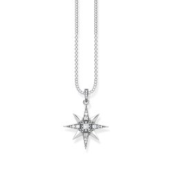 Thomas Sabo Silver Necklace with Royalty Star