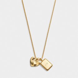 Katie Loxton 'Mum' Waterproof Gold Charm Necklace