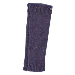 Pure Wool Leg warmer - Plain - Purple Heather