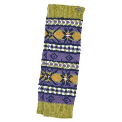 Pure Wool Leg warmer - Cosmos - Highland