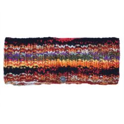 Pure Wool - Electric Stripe Headband - Orange