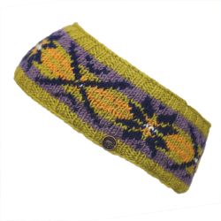 Pure Wool Hand Knit - Cosmos Headband - Highland