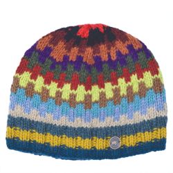 Pure Wool - Geometric Beanie - Jazzy 3