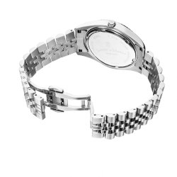 Jacques du Manoir | Swiss-made Unisex Inspiration Business Silver Bracelet Watch