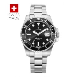 Jacques du Manoir | Swiss made  Gents Inspiration Stainless Steel Bracelet Watch