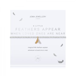 A Little | Feathers Appear when Loved Ones are Near Bracelet