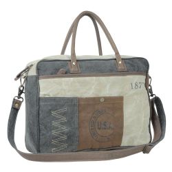 Dionne Laptop Work Canvas Bag - S-5200 - Myra