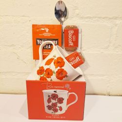 Yorkshire Tea, Biscoff Biscuit & Poppy Mug Gift Set