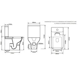 Tavistock Structure Fully Enclosed Close Coupled WC