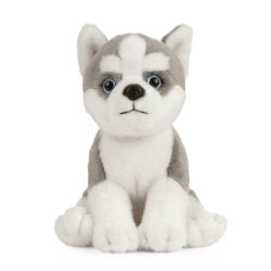 Husky Puppy Dog Plush Soft Toy - 16cm - Living Nature