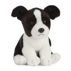 Border Collie Puppy Dog Plush Soft Toy - 17cm - Living Nature