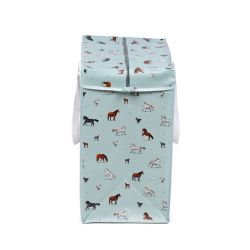 Willow Farm Horse Pony Design Extra Large Laundry Storage Bag