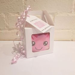 Mothers Day Pink Plush Heart & Sweets Boxed Gift Set