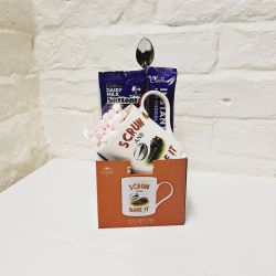 Cadbury's Hot Chocolate & Rugby Mug Gift Set