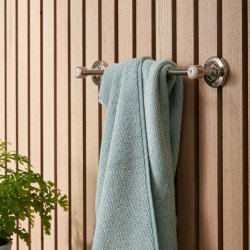 Booth & Co. Axbridge 450mm Towel Rail - Nickel