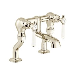 Booth & Co. Axbridge Lever Bath Filler - Nickel