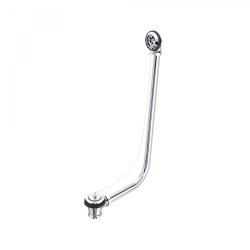 Perrin & Rowe Bath Waste and Overflow With Exposed Pipes - Chrome