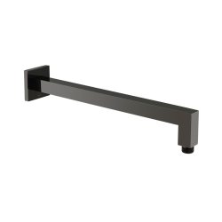 Vado Individual Omika Noir Square Easy Fit Shower Arm - Polished Black