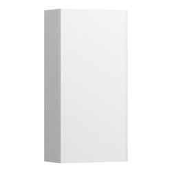 Laufen Lani Glossy White 1 Door Wall Cabinet - Left Hand