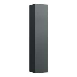 Laufen Lani Traffic Grey 1650mm 1 Door Tall Cabinet - Right Hand